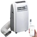 Sichler Haushaltsgeräte Mobile Klimaanlage WiFi: Klimaanlage, Heiz-Funktion, 12.000 BTU/h, 3.500 W, WLAN, App-Steuerung (Mobile WLAN, Klimagerät, Luftentfeuchter)
