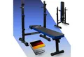 Fjoerdesports Hantelbank Fjoerdesports Hantelbank mit Ablage, Verstellbare Höhe & Klappbar