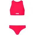 PUMA Bustier-Bikini (Set, 2-St) mit Racerback-Passform rot 116