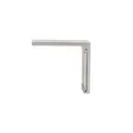 Mydeco Wandträger smart   , silber , Aluminium , Maße (cm): B: 2,6 H: 6,5