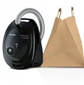 Siemens VS06A212 Staubsauger Zylinder-Vakuum Trocken 600 W Staubbeutel