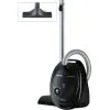 Siemens VS06A212 Bodenstaubsauger | 600W | Beutel | HighPower Motor | XL-Volumen | 9m Radius | Schwarz