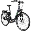 Zündapp Green 3.7 E Bike 28" Cityfahrrad Elektrorad 7 Gang anthrazit 48cm