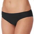 Schiesser Invisible Cotton Brief Schwarz 36 Damen