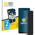 BROTECT Sichtschutzfolie Anti-Spy Privacy Folie Blaulicht-Schutz (2 Stück, Samsung Galaxy A12) (4340233)