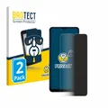 Blickschutz Folie für Samsung Galaxy A12 Anti Spy Privacy Screen Display Sicht