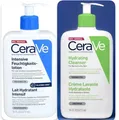 1x CeraVe Set Moisturising Lotion & 1 x Cleanser je 473 ml für trockene Haut