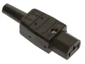Kaltgeräte Kupplung Buchse IEC 320  AC 250V/10A Netzstecker / Kupplung