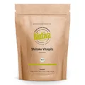 Shiitake Pulver Bio 125g - 100% Bio - Shii-Take - Lentinula edodes - Vitalpilz - vegan - ohne Zusatzstoffe - abgefüllt und zertifiziert in Deutschland - Biotiva