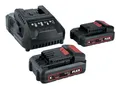 Flex Power 22 Q Akku-Starter-Set 18 V (2 x Akku 2,5 Ah + Ladegerät) - 532740