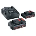 FLEX P-Set 22 Q Power 22 Q (Power 22 Q, P-Set, Ladegerät 18V + 2 Akkus 2,5Ah, 18 V, für Werkzeug) 532740