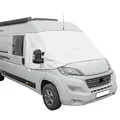 Preiswert&Gut Frontscheibenabdeckung kompatibel für FIAT Ducato X290 Weiß,Grau Wohnmobil UVSchutz (Weiss)