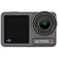DJI Osmo Action 4 Standard Combo Action Cam 4K, Ultra HD, WLAN, Dual-Display, Wasserfest, Touch-Screen, Zeitlupe, Staubgeschützt, Frostbeständig, In
