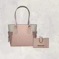 Michael Kors MK Tasche Shopper Portemonnaie Jet Set Travel Voyager Rosa Rose NEU