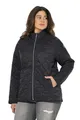 Ulla Popken Damen große Größen Übergrößen Plus Size HYPRAR Leichtstepp-Jacke, wasserabweisend, recycelt