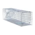 Windhager Marderfalle Drahtkasten Lebendfalle, schneller und einfacher Fang wetterfeste und robuste Falle, Mader fangen, Falle für Mader, 19,3 x 61 x 18,5 cm, 05378, verzinkt