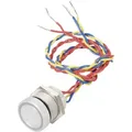 Pbaraafb000k0b Pbaraafb000k0b Piezotaster 24 V Dc/ac 0.2 A 1 X Aus/(ein) Tastend Blau Ip69k 1 - Apem