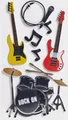 Heyda 203780681 Sticker Mix Rock Band