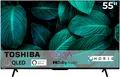 Toshiba 55QV2463DA QLED-Fernseher (139 cm/55 Zoll, 4K Ultra HD, Smart-TV), Energieeffizienzklasse E (März 2021)