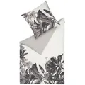 Schöner Wohnen Satin, Grau, Textil, 155x220 cm, Oeko-Tex® Standard 100, Schlaftextilien, Bettwäsche, Bettwäsche