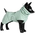 PAIKKA Hundebademantel Hunde Bademantel "Drying Coat Spa salbei Rückenlänge: 60 cm Halsumfang: 68 cm / Bauchumfang: 100 cm