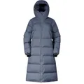 Bergans Damen Urban Down Long Mantel, granite blue, M