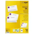 Sigel Visitenkarten DP939 weiß, 8.5x5.5 cm