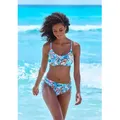 Venice Beach Bustier-Bikini-Top Caru, mit modernem Allover-Print blau 38