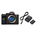 Sony Alpha 7 V (ILCE-7M5) inkl. BC-QZ1 Schnell-LadegerÃ¤t + 2ter Akku NP-FZ 100