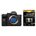 Sony Alpha 7 V (ILCE-7M5) + Lexar 2er Pack SDXC Professional Type Gold - 1800x 280MB/s V60 II 128 GB