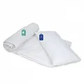 livessa Bettdecke 135x200 Set mit Kissen(40x80cm) - Ideal für Ganzjahreszeiten mit 300 g/m² Füllung, 4 Jahreszeiten Bettdecken 135 x 200, Oeko-Tex Zertifiziert, weich und atmungsaktiv