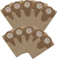 10 Parkside Staubsaugerbeutel 20 L PNTS 1300 BK 38026 braun 906-05