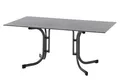Gartentisch SIENA GARDEN Sola LBH 160x90x71 cm grau Outdoortisch