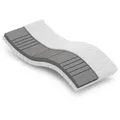 Kaltschaummatratze Betten-ABC KSP-500 XXL in Härtegrad H4, Betten-ABC, 16 cm hoch, Feuchtigkeits- und temperaturregulierend,ergonomische Anpassung 90 cm x 220 cm x 16 cm
