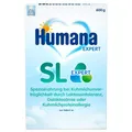 Humana SL Expert, von Geburt an, Spezialnahrung bei Kuhmilchunverträglichkeit durch Laktoseintoleranz, Galaktosämie oder Kuhmilchproteinallergie, für Säuglinge und Kleinkinder, 600 g