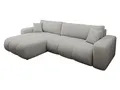 Mirjan24 Ecksofa mit Bettkasten Furyn Maxi, Eckcouch Couch mit Schlaffunktion, Wohnlandschaft, Bettfunktion, Design L-Form Sofa, Seite Universal, Stoff Plüsch (Velo 633)