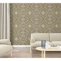 Marburg Vliestapete Grafisch Holzoptik Beige 270 cm x 159 cm FSC