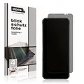 dipos I Sichtschutz-Folie matt kompatibel mit Asus ROG Phone 6 Blickschutzfolie Display-Schutzfolie Privacy-Filter (Kleiner als das Glas, da Dieses gewölbt ist)