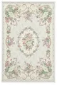Teppich THEKO "Flomi Floral", beige, B:80cm H:3mm L:150cm