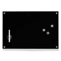Zeller Present Magnettafel Magnetische Glastafel MEMO + 3 Magnete im Set, 60x40 cm, ZELLER