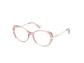 MAX&Co. Brillengestell (Model MO5112) für Damen, Schmetterling, gefertigt aus Kunststoff (inklusive Brillentasche)