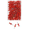10x 100 Pin Wand Nadeln Rot für Pinwand Push Pins Red Pinnwand