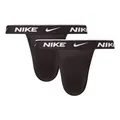 Nike Herren Everyday Cotton Stretch Jockstraps 3Pk, Black/Black/Black, XL