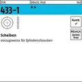 Scheibe DIN 433-1 10,5x18x1,6 A 4 1000 Stück