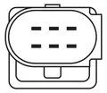 1x BOSCH 0 258 007 351 Lambdasonde für VW Audi Skoda Seat Bentley
