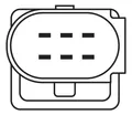 BOSCH 0 258 007 351 Lambdasonde für AUDI BENTLEY SEAT SKODA VW