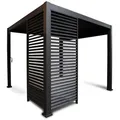 Pergola-Seitenteil Deluxe Classic va. 93x240 cm Anthr.