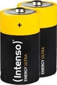 Intenso Energy Ultra - D. Anzahl enthaltener Akkus/Batterien: 2 Stück(e). Akku-/Batteriekapazität: 12000 mAh, Akku-/Batterietechnologie: Alkali, Zylindrische Batteriegröße: LR20, Akku-/Batteriespannung: 1,5 V, Produktfarbe: Schwarz, Gelb (7501442)