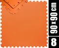 eyepower 1,2cm dick: 8x Bodenschutzmatte 90x90-6.5qm Pool Unterlage Outdoor Sportmatte Puzzlematte Pool Crosstrainer Laufband Matte Planschbecken Unterlage für Gartenpool Matten unter Swimmingpool