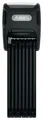 Faltradschloss Abus BORDO™ Big Alarm 6000KA/120 schwarz + Halter SH